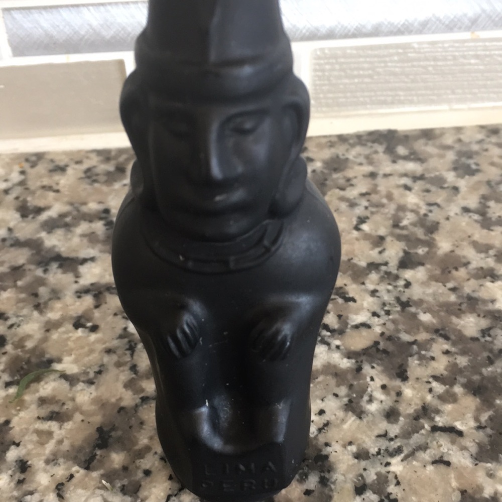 π *Vintage Peruvian Ranuzzi Inca Figure Bottle* π - Picture 7 of 16